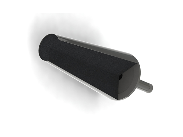 彌散式透氣磚芯內(nèi)部截面圖